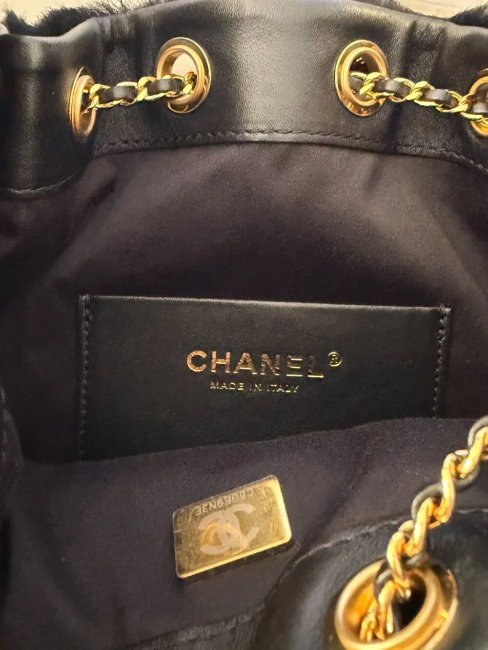 RARE CHANEL 25 mini handbag (26A), black pony hair, GHW, BRAND NEW, Full Set